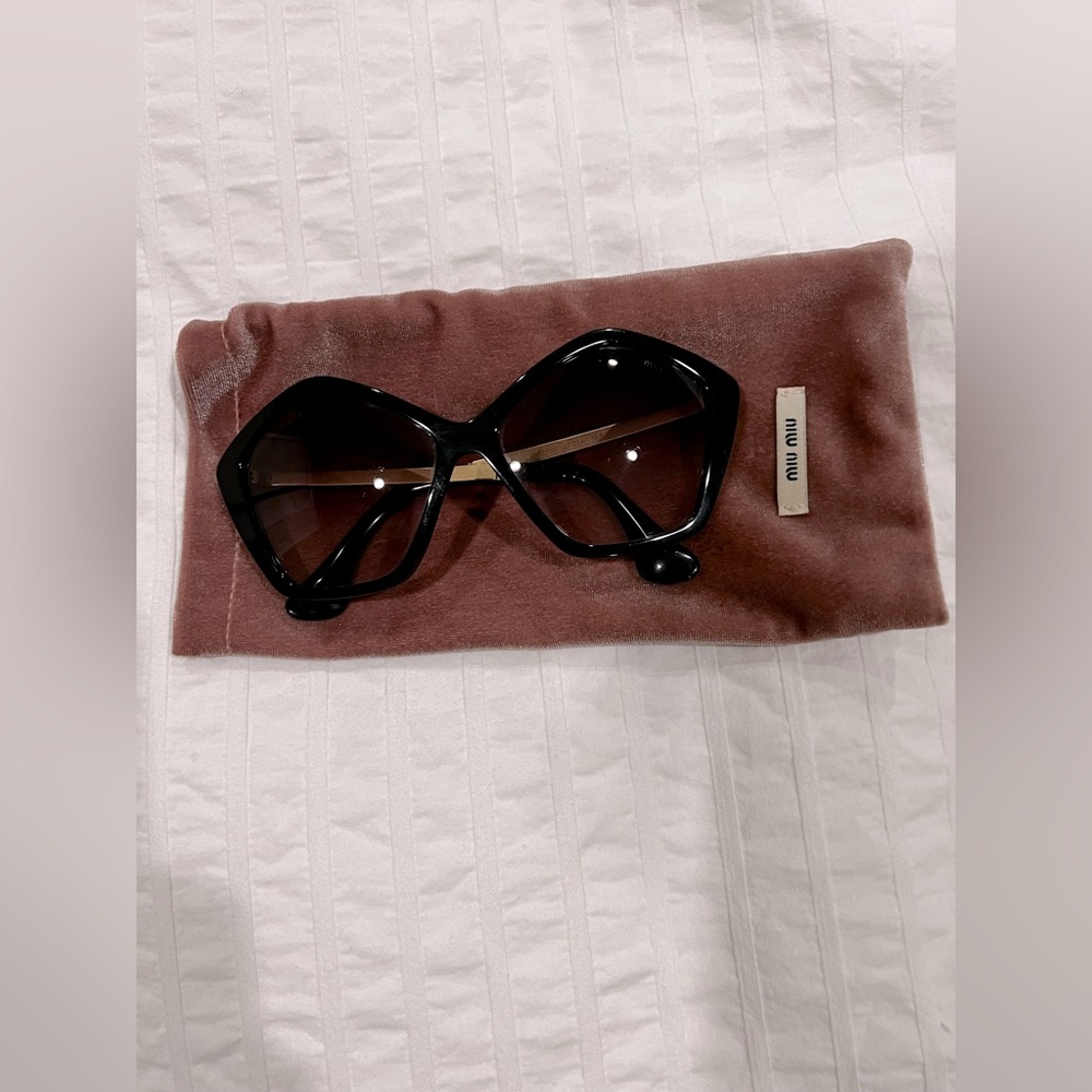 Miu Miu pentagon sunglasses